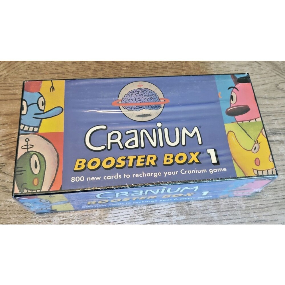 Cranium Booster Box 800 Cards Recharge Expansion Board Game Brand New Sealed VTG